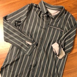 Dark green button up shirt